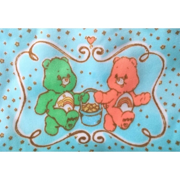 Care Bears Baby Infant Pullover Bib Wish Cheer Bear Wish Bear Girl Boy Pastel - Picture 3 of 12